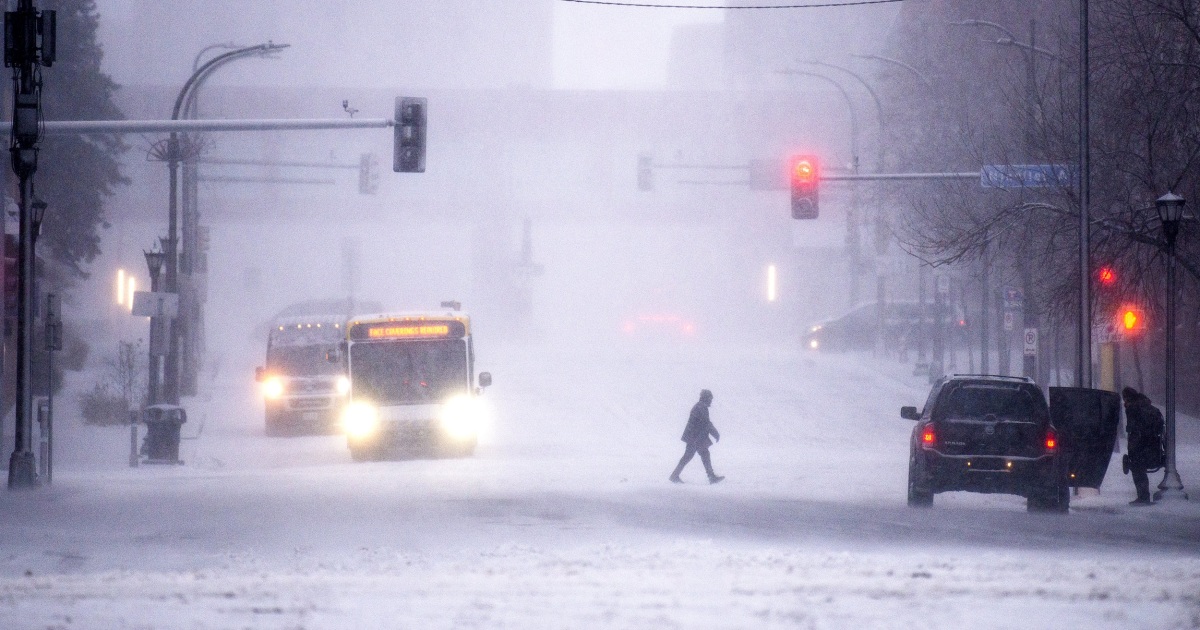 Christmas Storm Moves East, Bringing Snow, High Winds And Heavy Rain