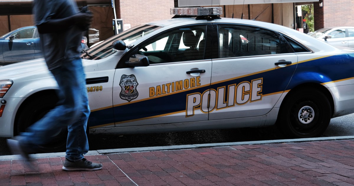 Video shows Baltimore police sergeant coughing near publichousing