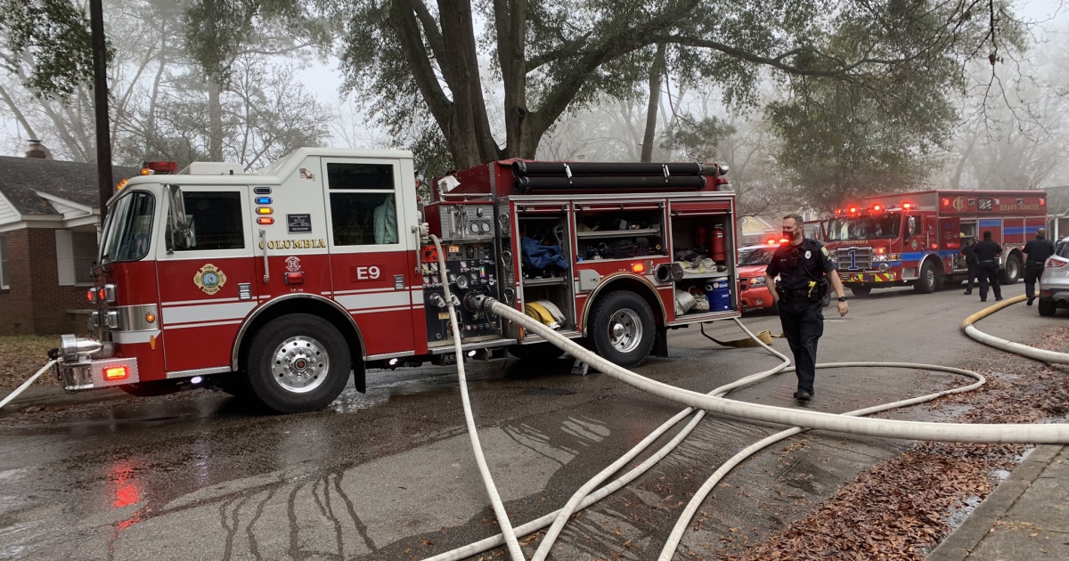 'A plane just crashed into our backyard!' South Carolina students say