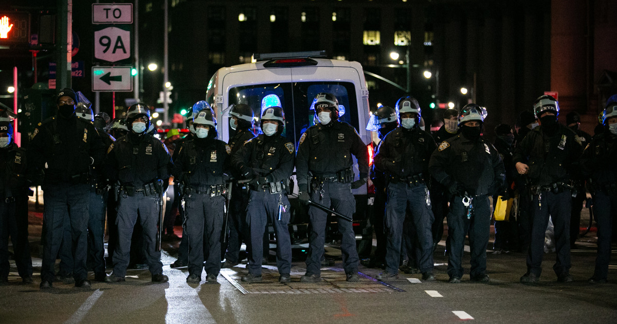 NYPD commissioner defends police response at MLK march