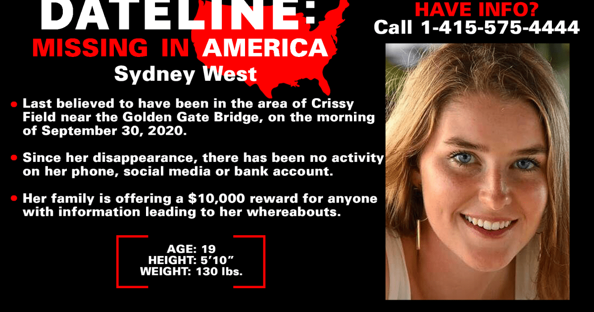 Family offers 10,000 reward in plea for safe return of missing UC(00)