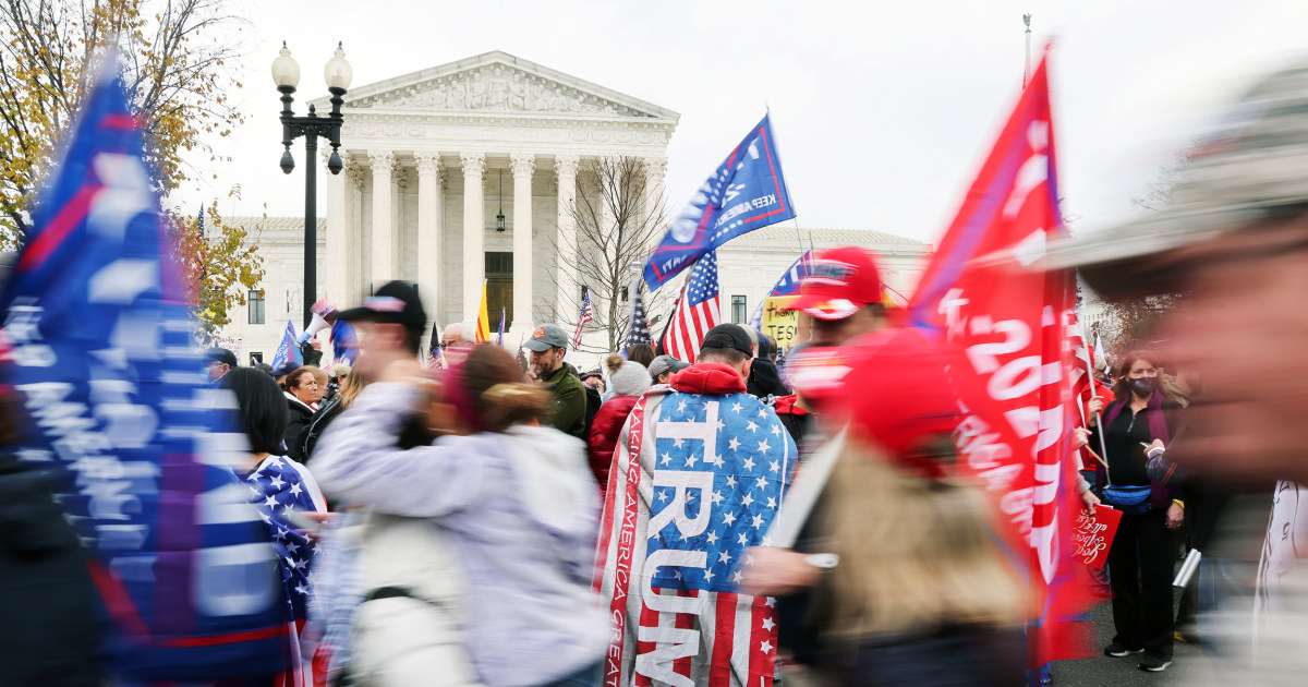 Supreme Court Formally Rejects Trump Election Challenge Cases