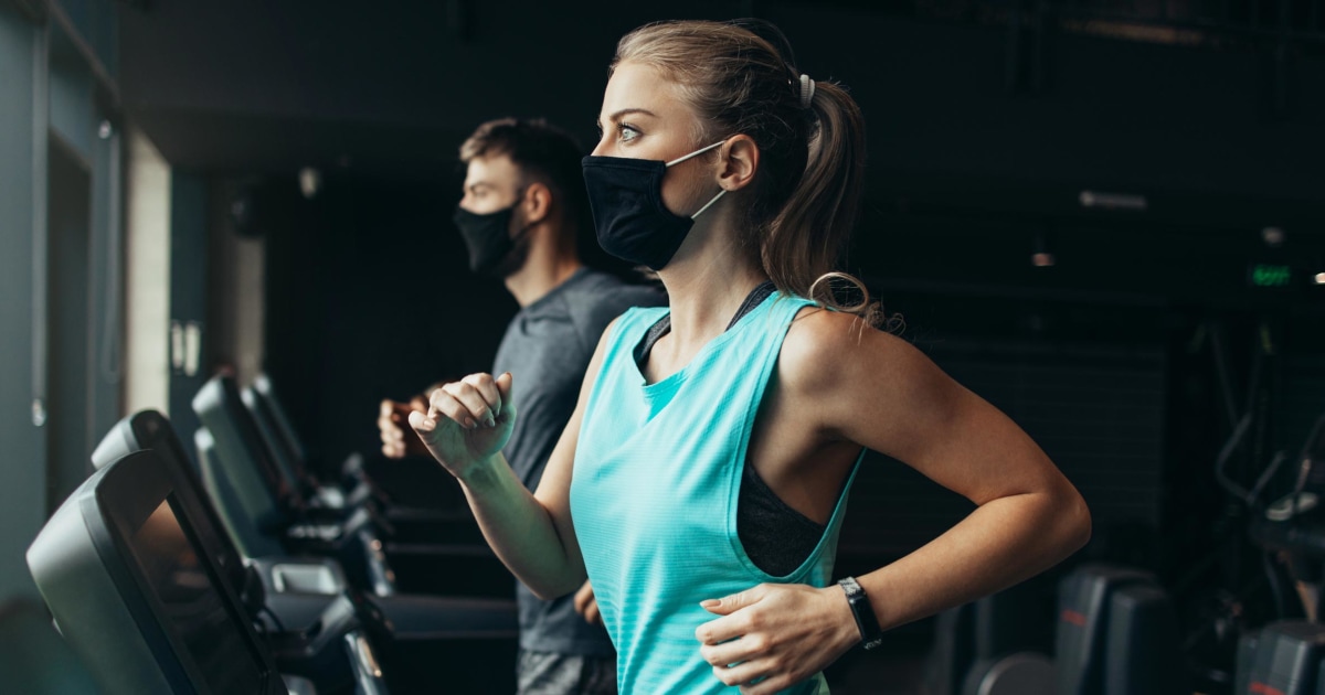 ubetalt Natur Waterfront CDC updates: Wear a mask while exercising indoors at gyms