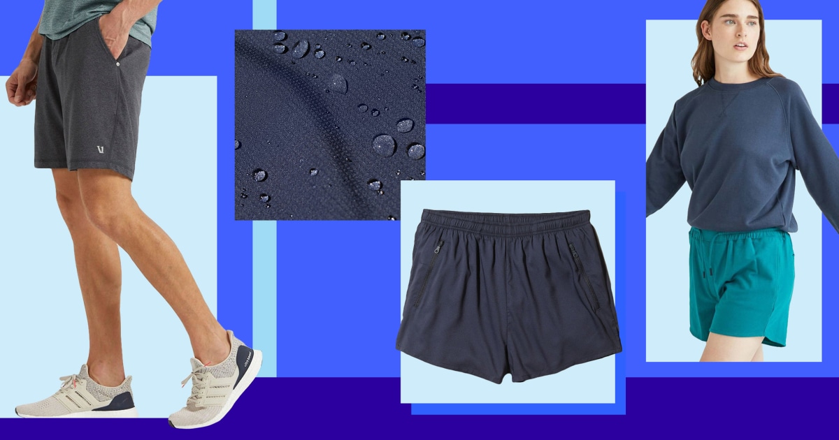  RUN ANYWHERE SHORT, blue - men's running shorts