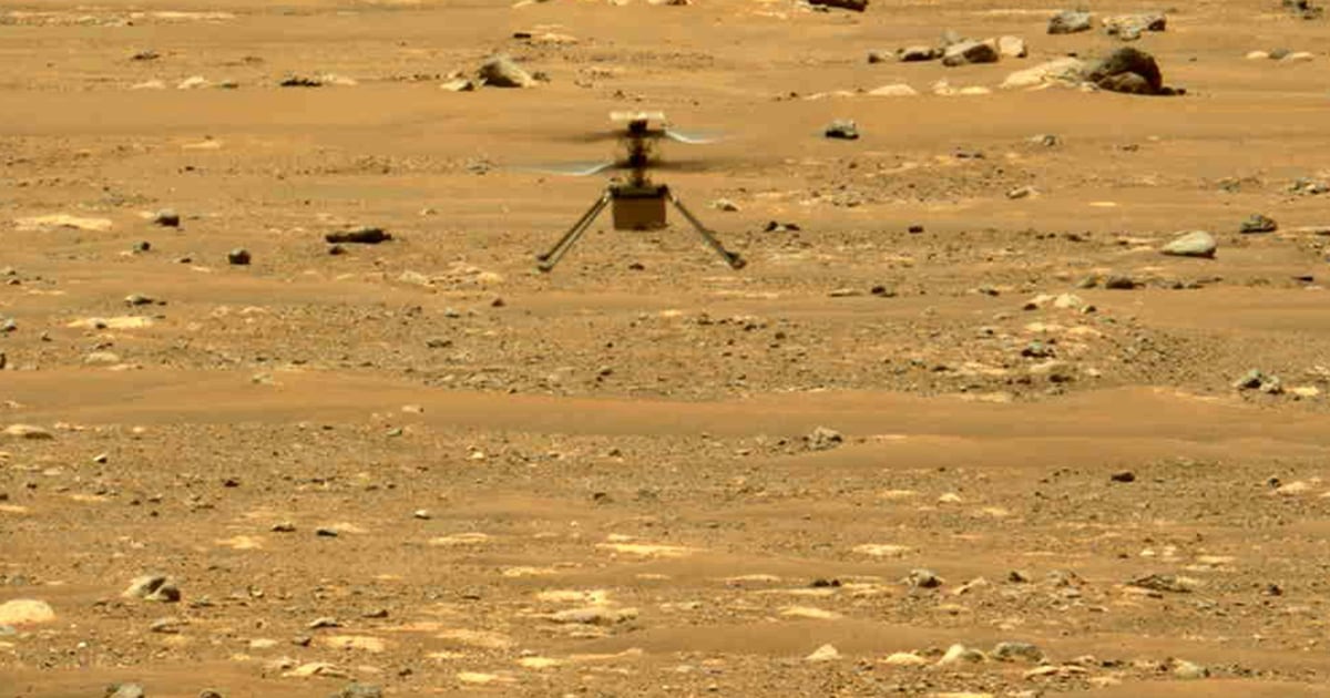 El helicóptero Mars de la NASA está en un viaje por carretera después de un error de navegación