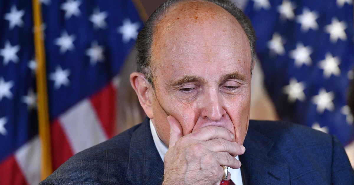Giuliani accused of helping orchestrate forged documents scheme