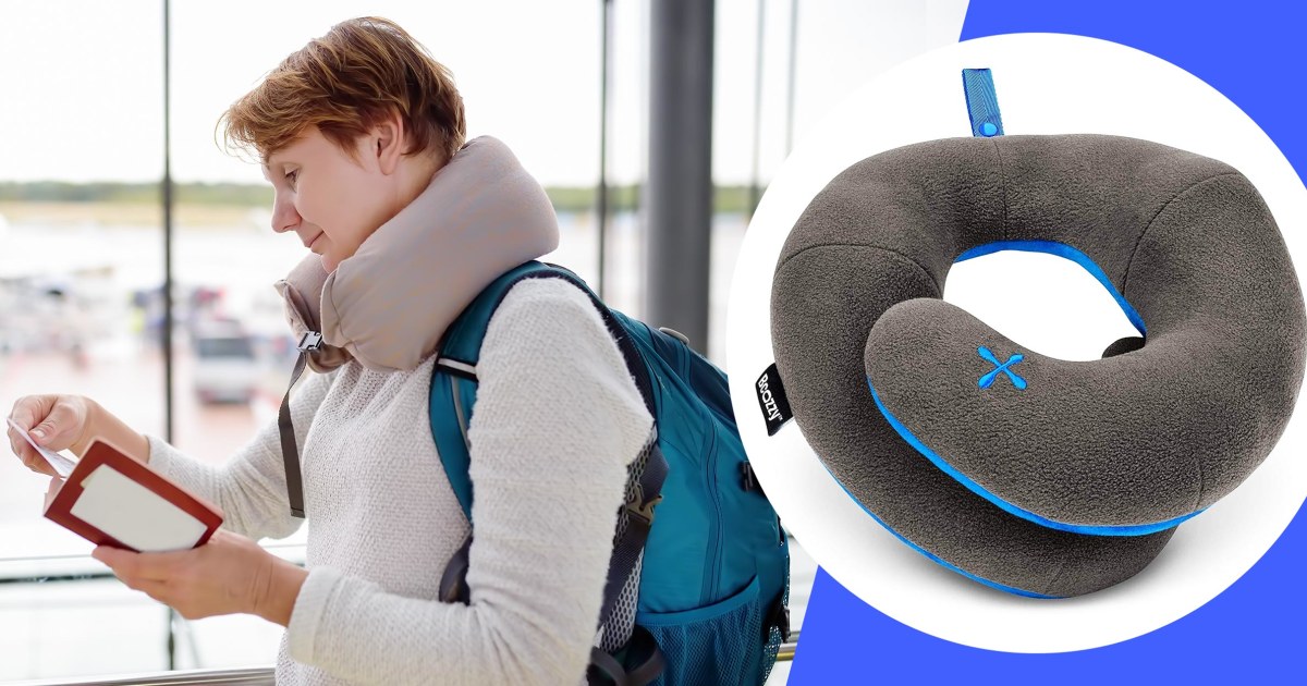 Soft Travel Neck Support Pillow Cushion U-Shaped Head Rest Airplane Cushion 