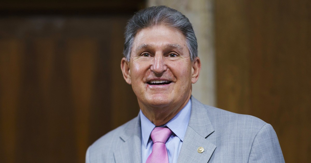 Manchin opposes D.C. statehood, dealing a blow to Democratic priority