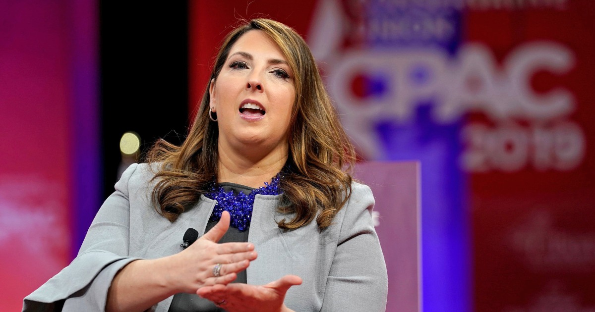 The RNC's Ronna McDaniel changes her tune on Jan. 6