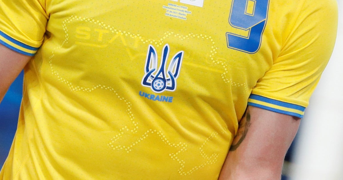 UEFA 2020: Ukraine told to remove 'political' slogan from soccer jersey