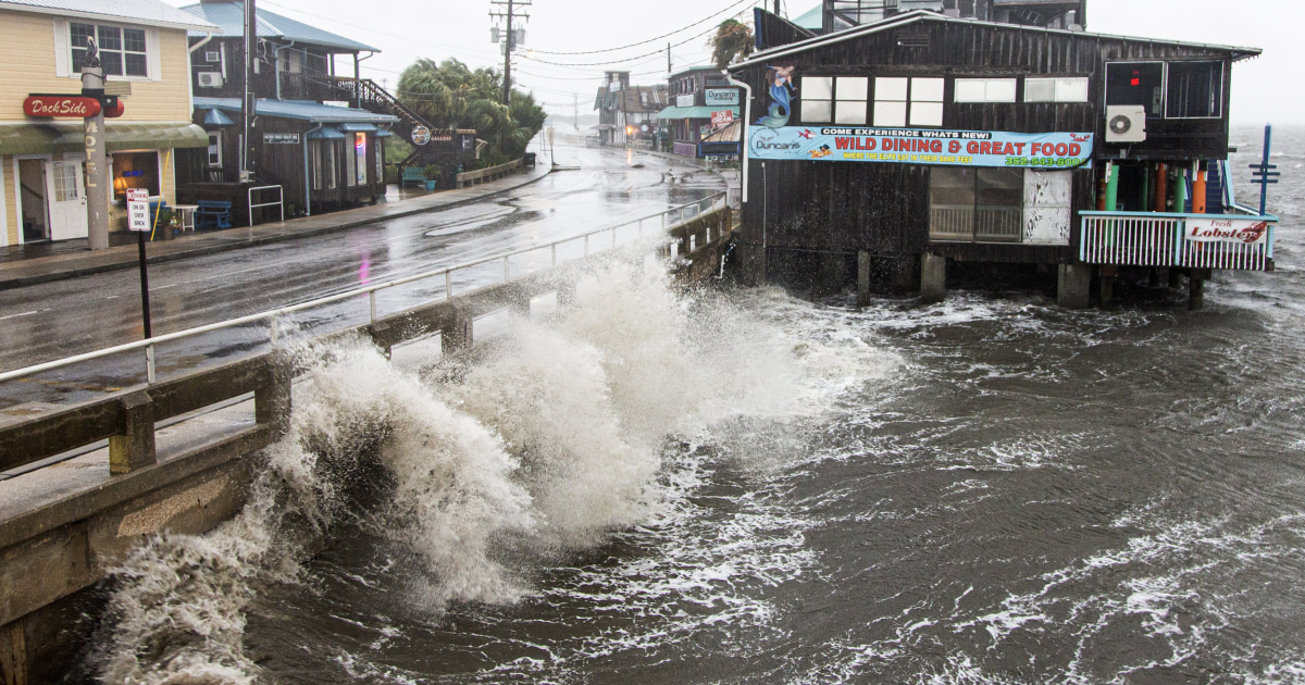 1 dead as Tropical Storm Elsa moves over Florida, into Georgia