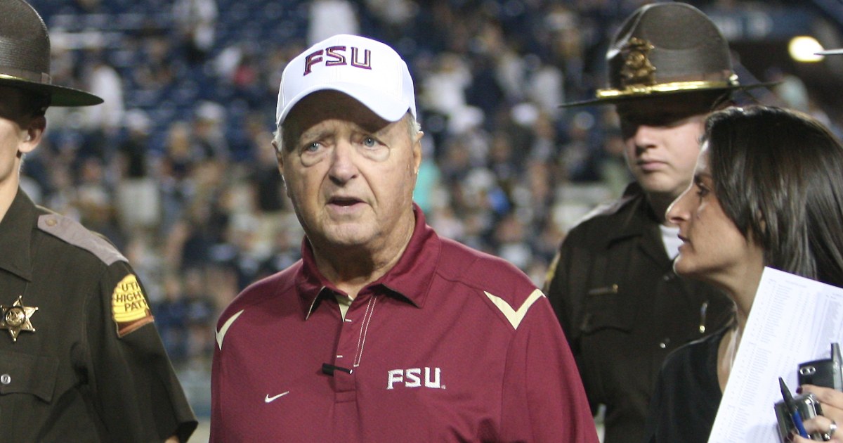 Bobby Bowden Legendary Florida State Football Coach Has Terminal Medical Condition