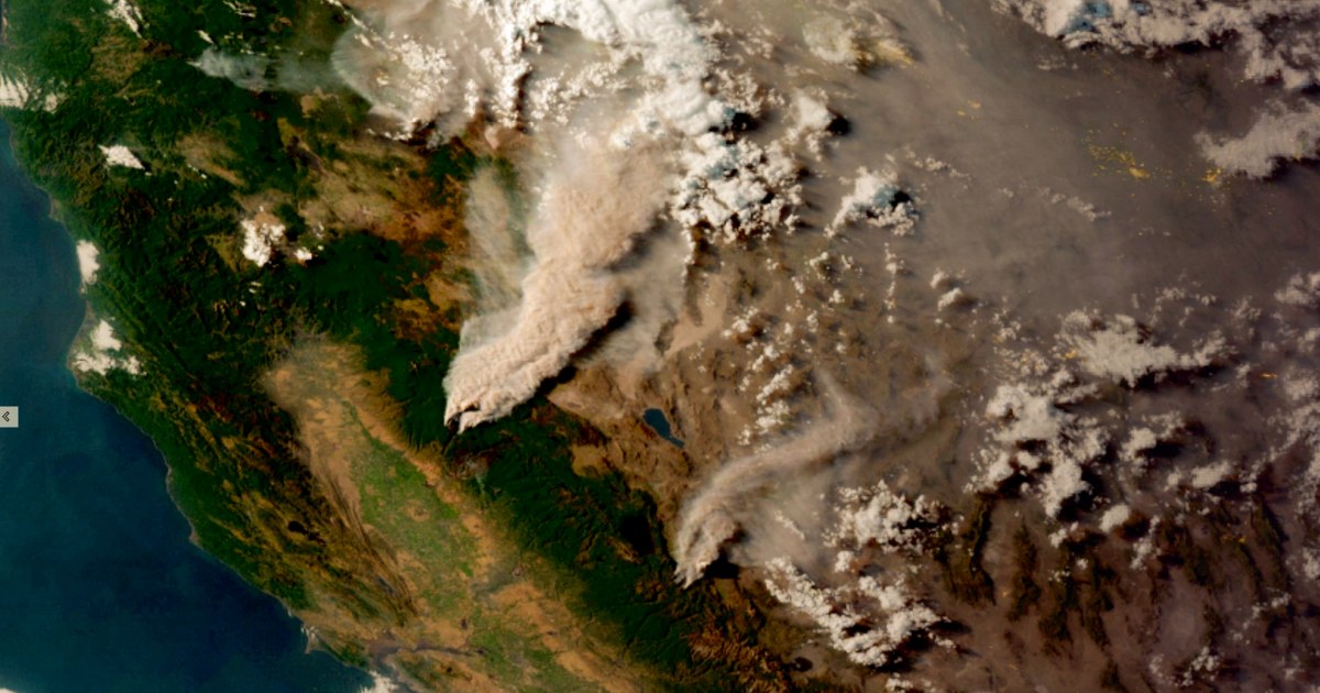 Real Time Satellite Smoke Map Using Satellites And Ai, Space-Based Technology Is Shaping The Future Of  Firefighting