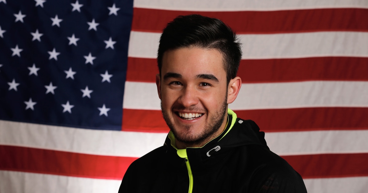 Team USA flag bearer Eddy Alvarez gets emotional surprise ...