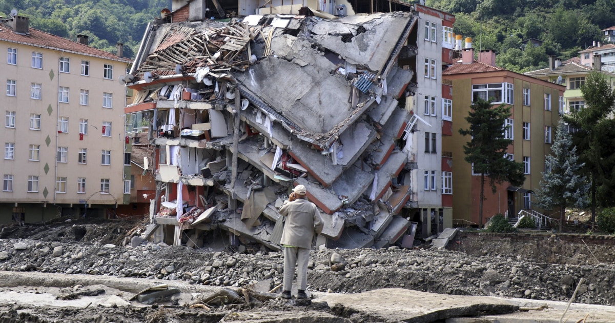 At least 44 killed by severe flooding and mudslides in Turkey