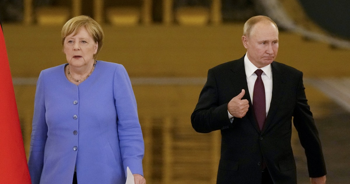 Merkel And Putin Clash Over Jailed Opposition Leader Alexei Navalny On ...