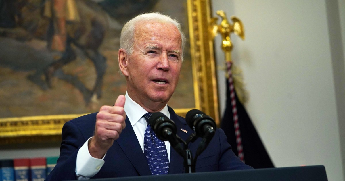 Biden says U.S. may extend Afghanistan withdrawal deadline as evacuations continue