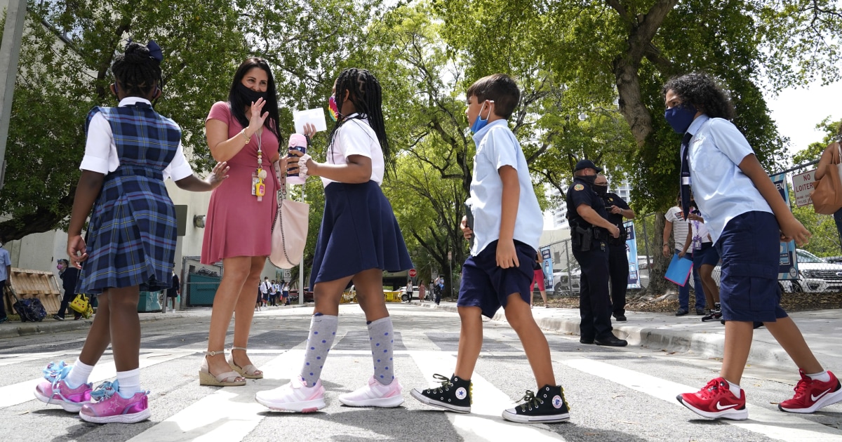 U.S. begins reimbursing Florida school officials for pay docked for defying ban on mask mandates