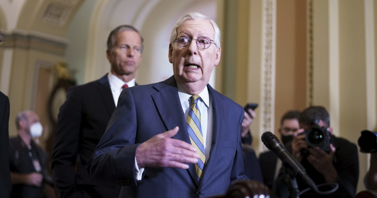 Mitch McConnell makes Covid vaccine push in new ad – NBC News
