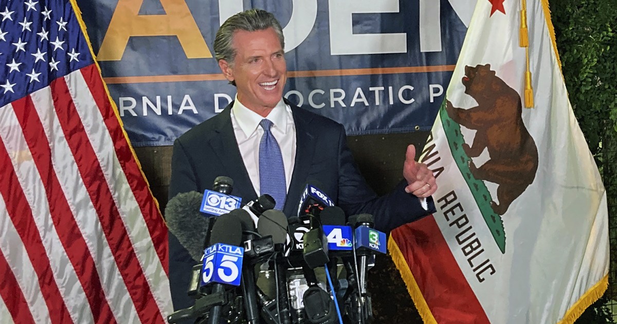 Two big trends explain how Gavin Newsom easily defeated the recall