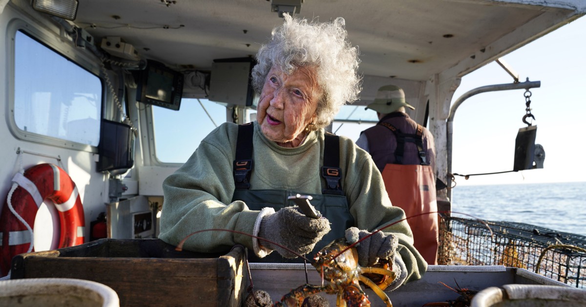 At 101, Maine woman is the oldest lobster fisher in the state — and she ...