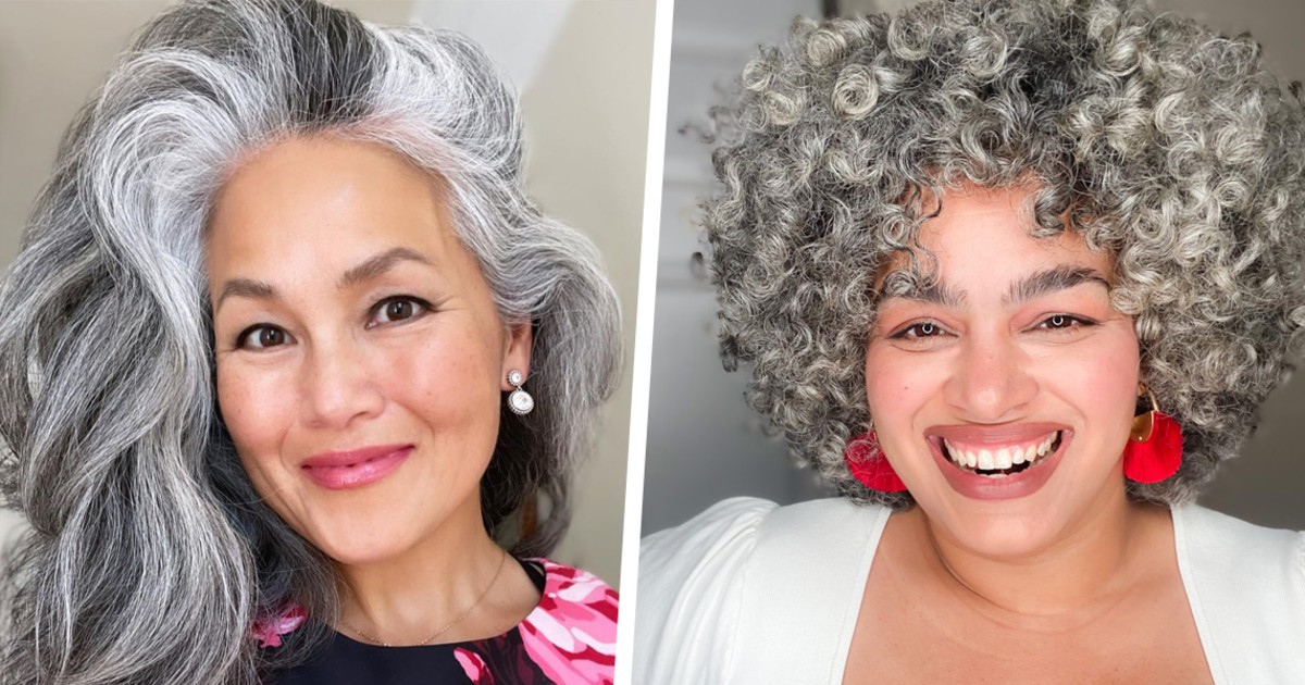 These Women Embraced Their Gray Hair During Covid. Now They'Re Never Going  Back.