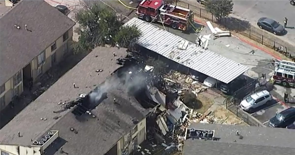 8 hurt in partial collapse of Texas apartment building after apparent gas explosion - NBC News