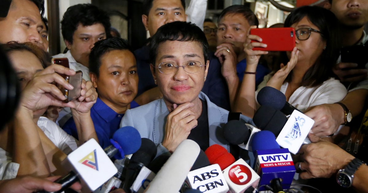 Journalists Maria Ressa, Dmitry Muratov win 2021 Nobel Peace Prize