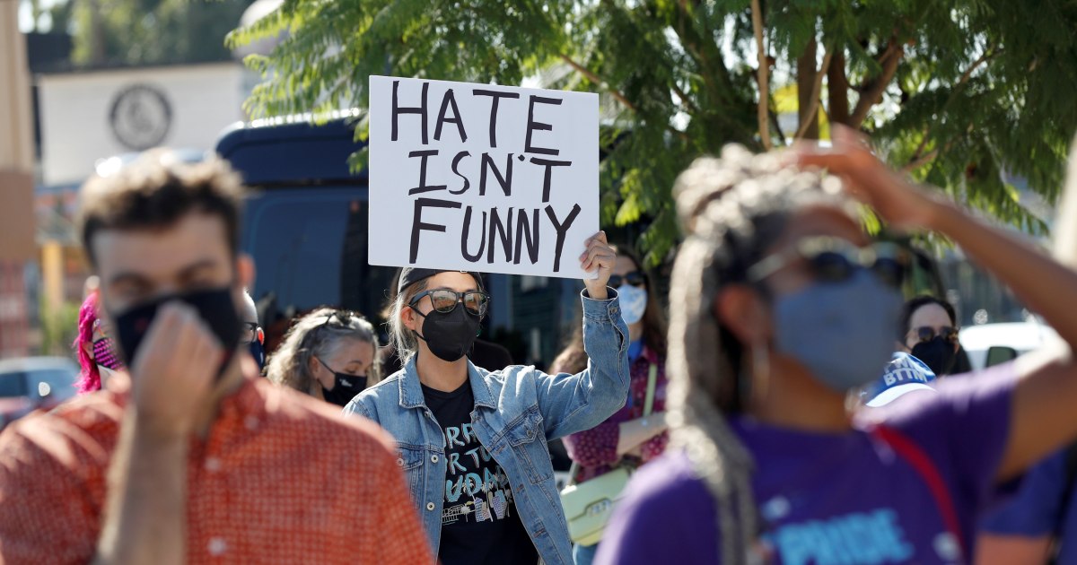 Hundreds rally outside Netflix to protest Dave Chappelle's special