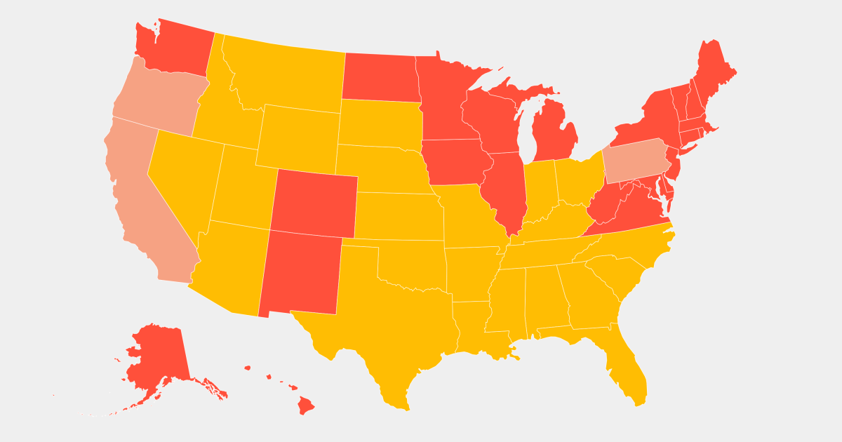 Map These are the states that allow the death penalty