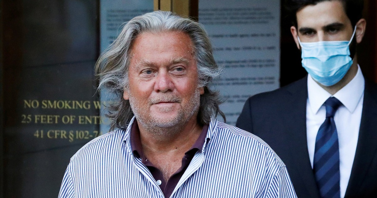 Former Trump adviser Steve Bannon indicted by federal grand jury for contempt of Congress