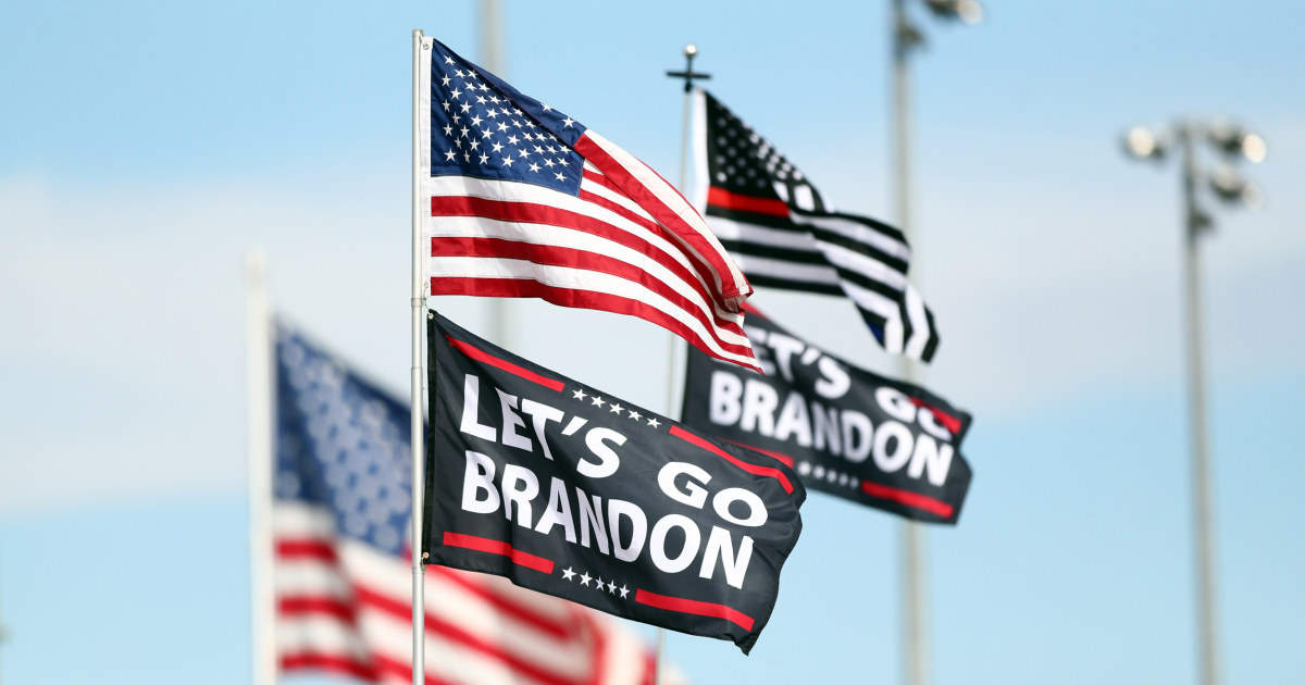 Anti-Biden conservative chant 'Let's go Brandon' is bait the left  mistakenly took