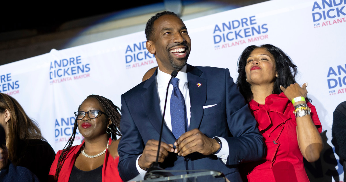 Councilman Andre Dickens wins Atlanta mayor race over Moore – NBC News