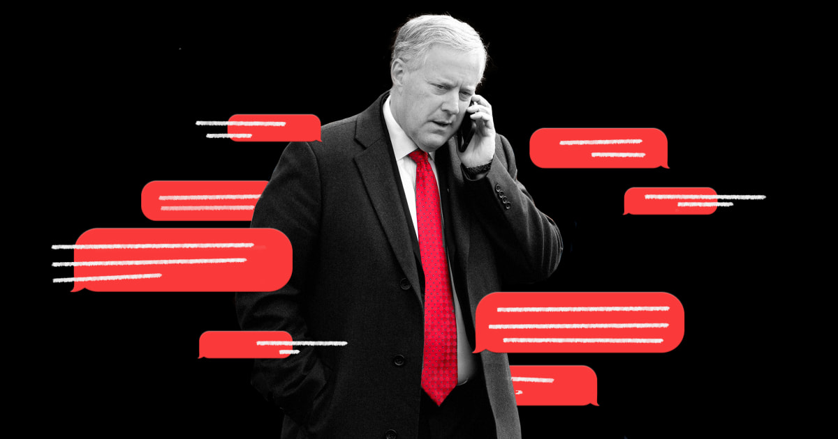 Mark Meadows' Jan. 6 texts remind us how much we don't know