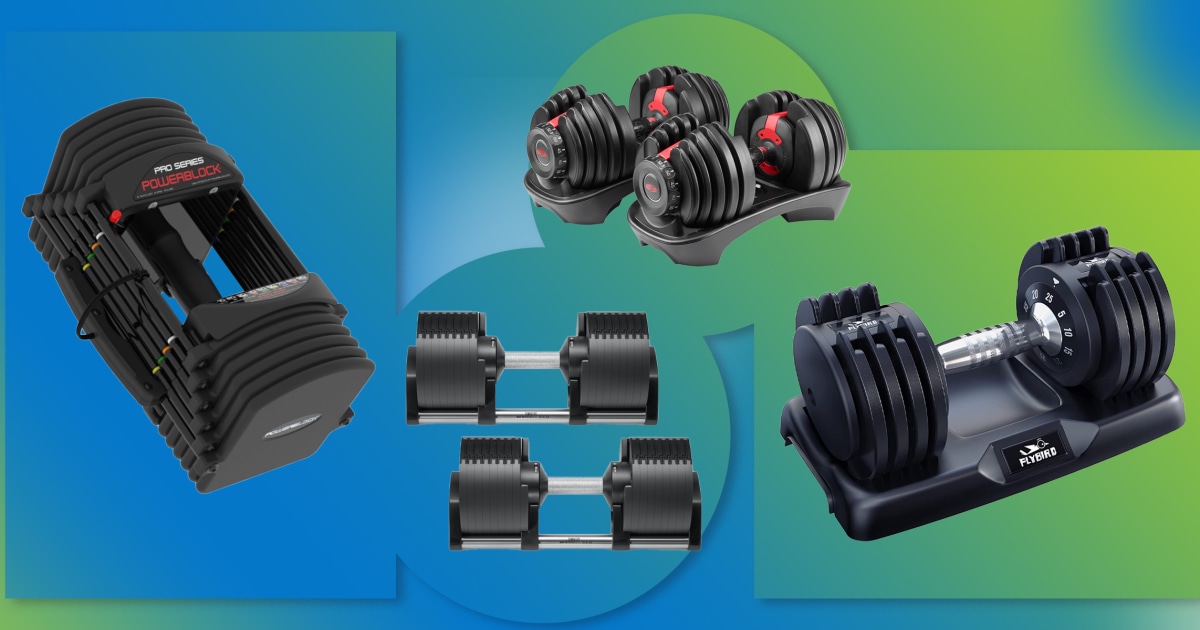 6 top-rated adjustable dumbbells for home gyms for 2022