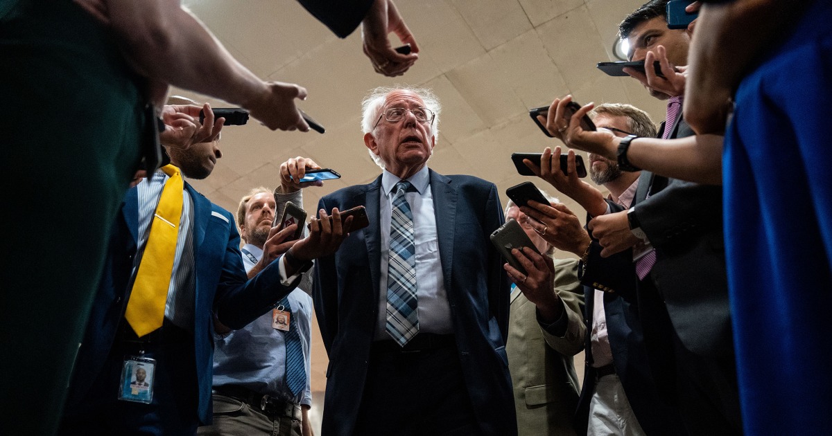 Sanders announces opposition to Biden's FDA pick, cites pharmaceutical ties – NBC News