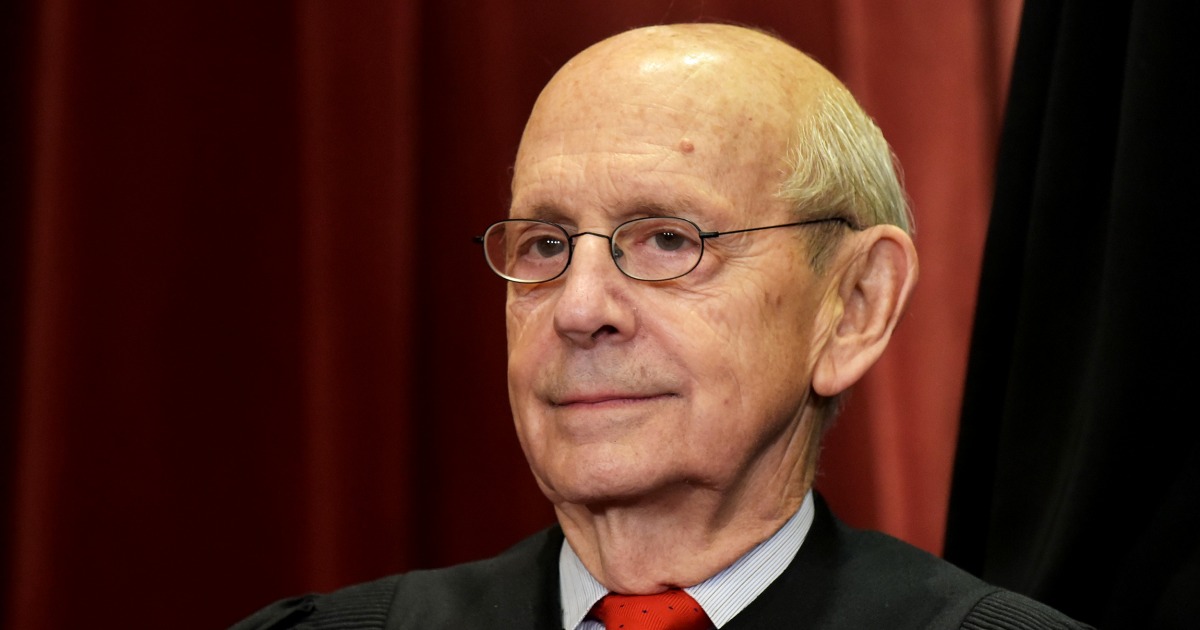 Opinion | Justice Breyer's pride may doom the Supreme Court he loves