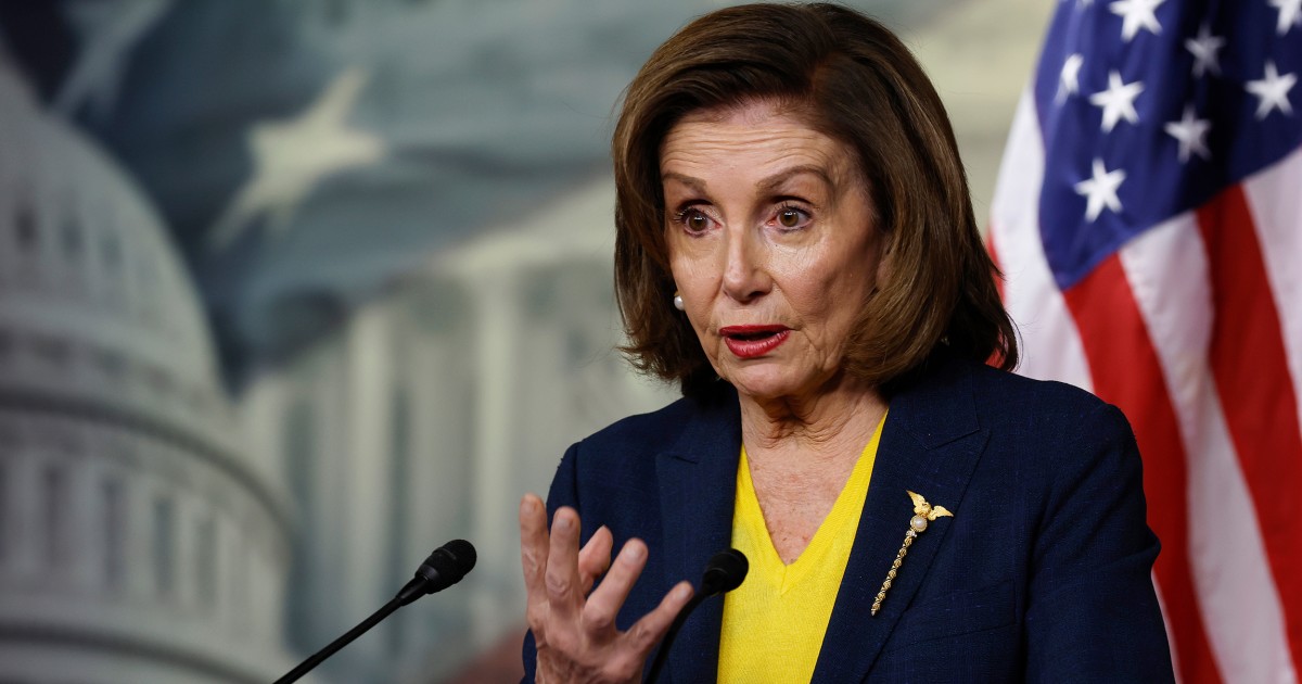 Pelosi announces Capitol events to mark anniversary of Jan. 6 riot