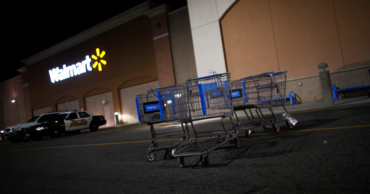 Walmart temporarily closed almost 60 stores for Covid cleaning last month
