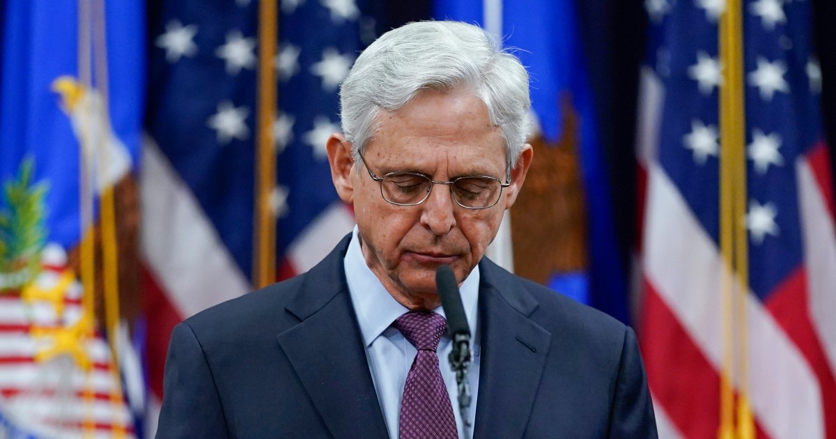 Garland needs to bring Jan. 6 criminal charges against Donald Trump