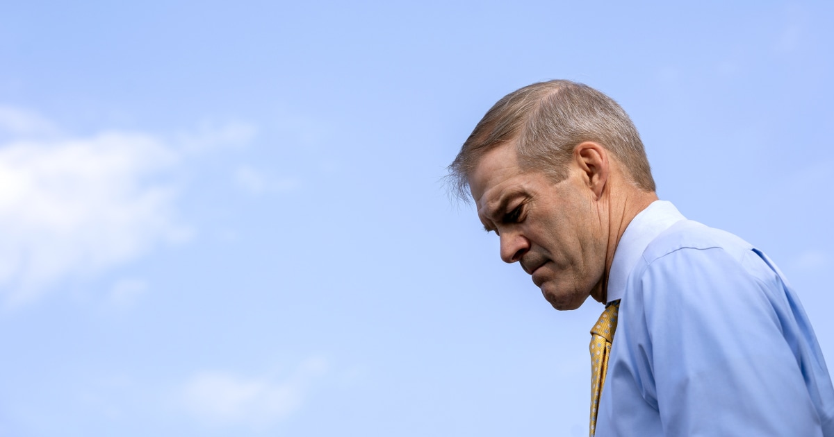 Rep. Jim Jordan, a close Trump ally, signals he won't cooperate with Jan. 6 committee