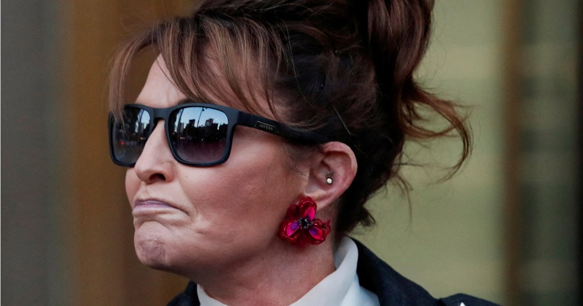 Sarah Palin losing defamation lawsuit against The New York Times is doubly satisfying