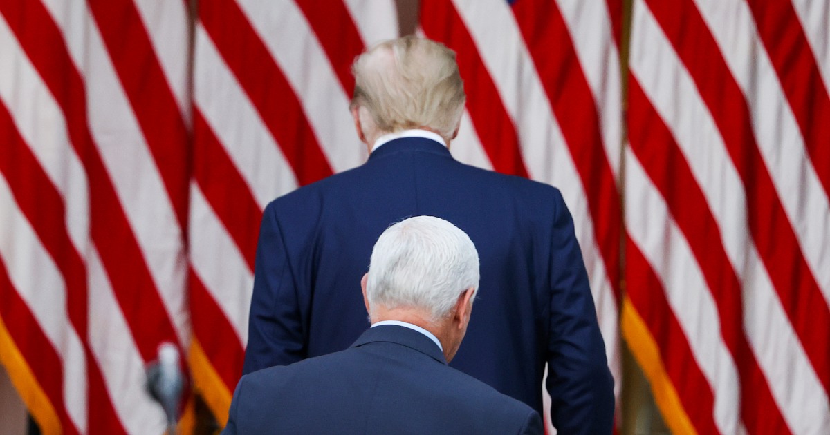 Trump has sent Pence’s presidential dreams to the ash heap of history