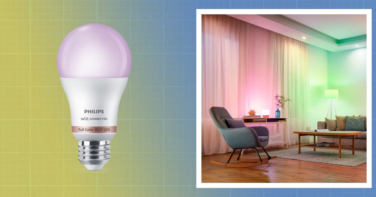 psykologi Inspicere repulsion The Philips Wiz Smart Wi-Fi LED Color Bulb livened up my home