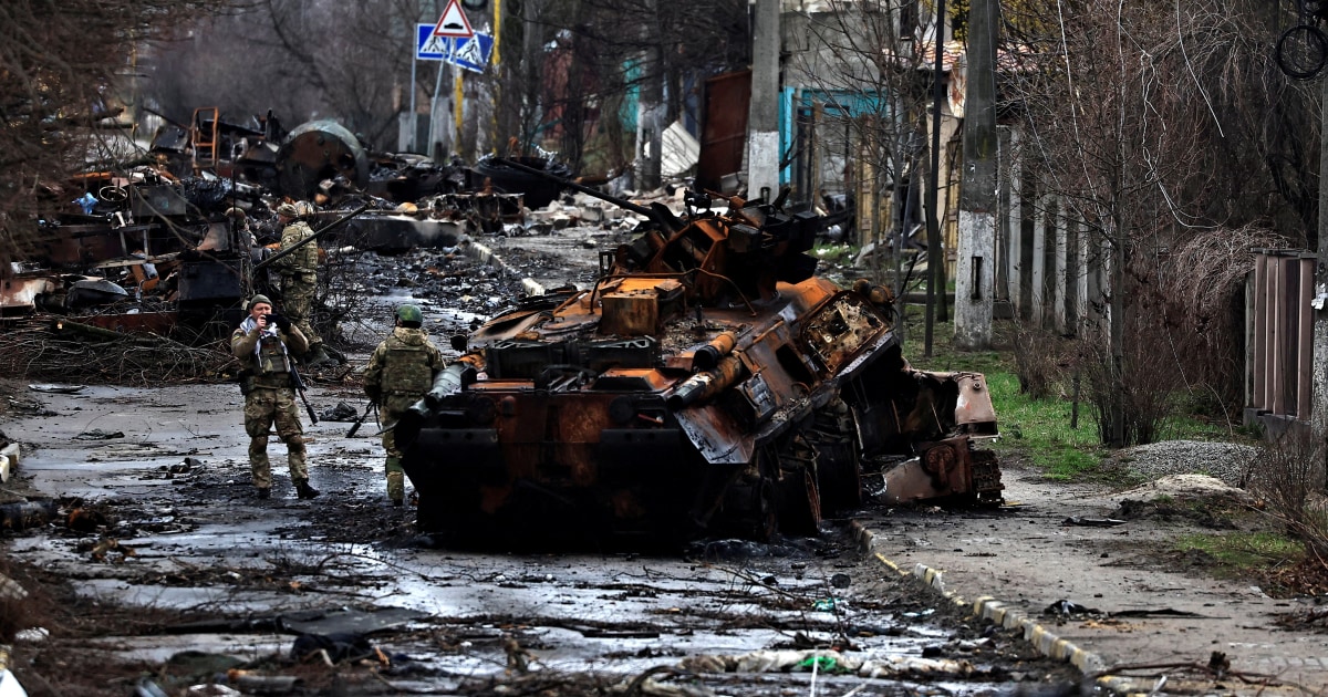 Russia-Ukraine war live updates: Russian retreat reveals devastation, explosions rock Odesa