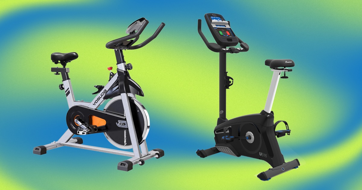 Вертикальный велотренажер Jada Fitness Homespin 580