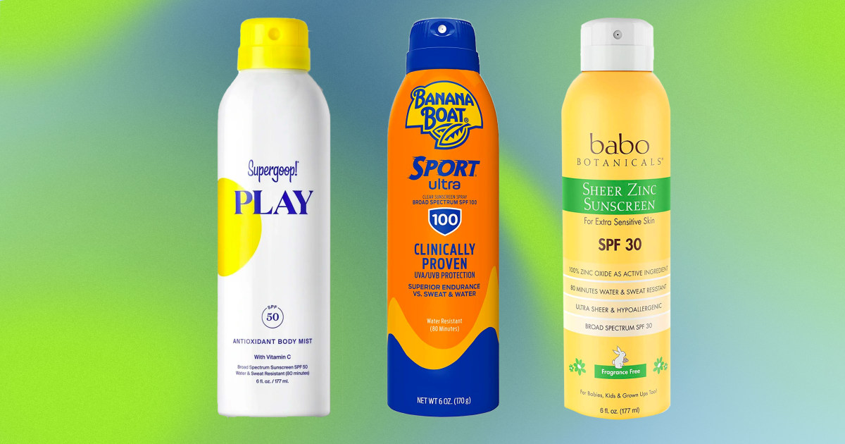 10 toprated spray sunscreens for protecting your face and body