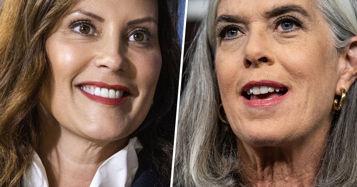 These 5 Women Will Help Chart The Course In Politics Ahead Of 2024   221228 1x1 Whitmer Clark Ew 200p 