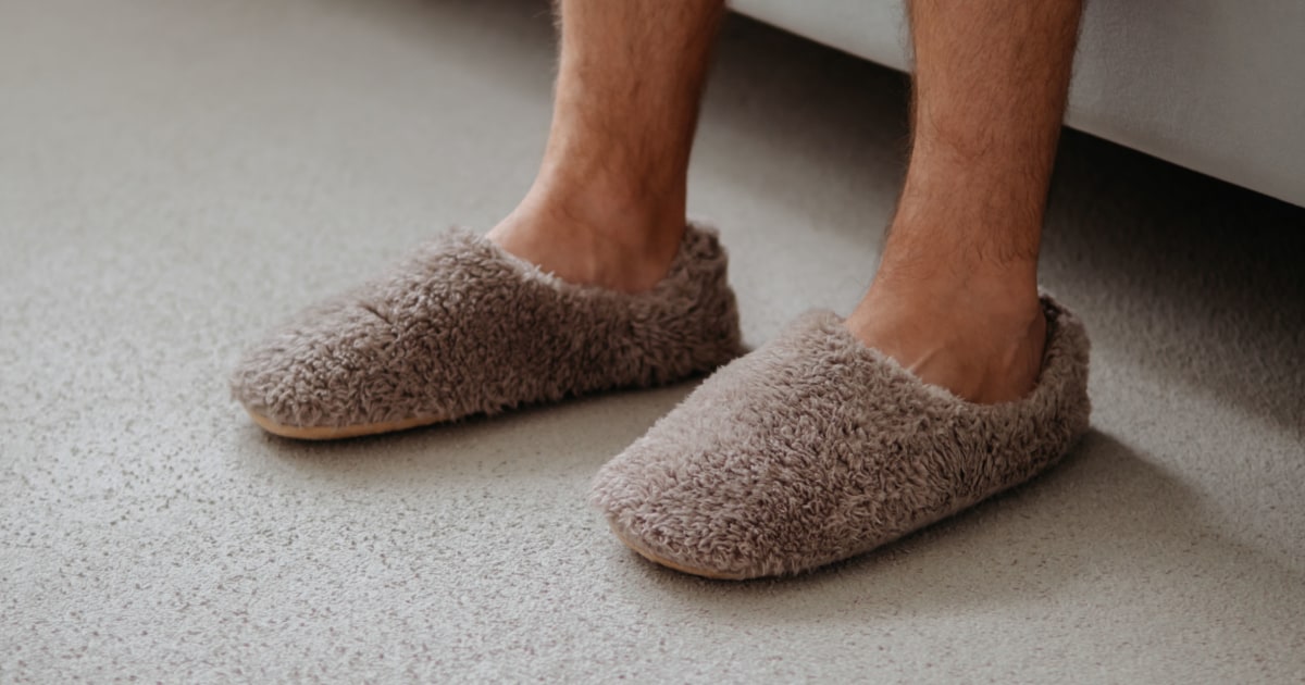 NEW] CLOVERLAY Men's House Slippers Corduroy Moccasin Slip-on Men  Indoor Shoes | eBay