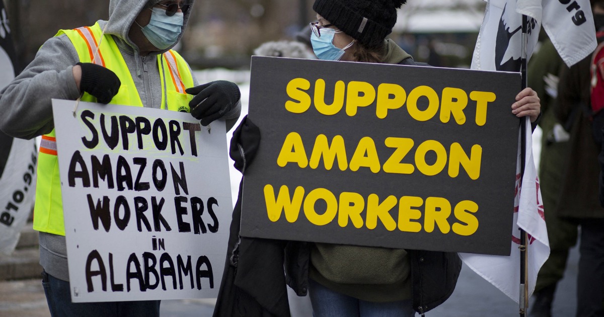 Biden Expresses Support For Amazon Union Vote In Alabama: ‘Make Your ...